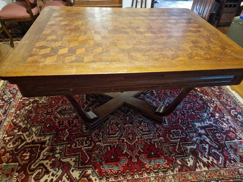 Tafel Art Deco stijl, Ophalen, Zo goed als nieuw