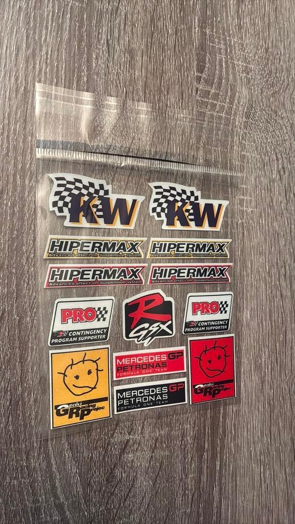 Mercedes Stickers, Motoren, Ophalen of Verzenden