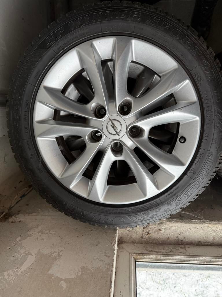 ❄️Kit hiver 16" Pneus Dunlop️👌pour Opel 5/110, Comme Neuf, Autos : Pièces & Accessoires, Pneus & Jantes, Pneu(s), Pneus hiver
