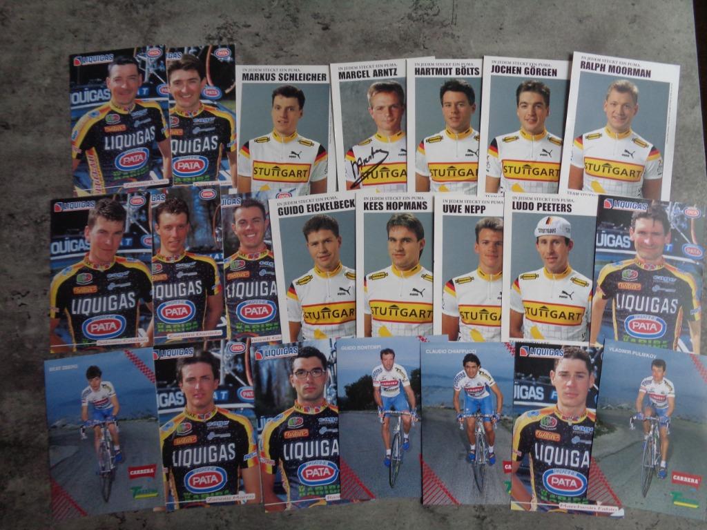 WIELRENNERS POSTKAARTEN NIEUWE STAAT 22X MIX, Verzamelen, Ophalen of Verzenden