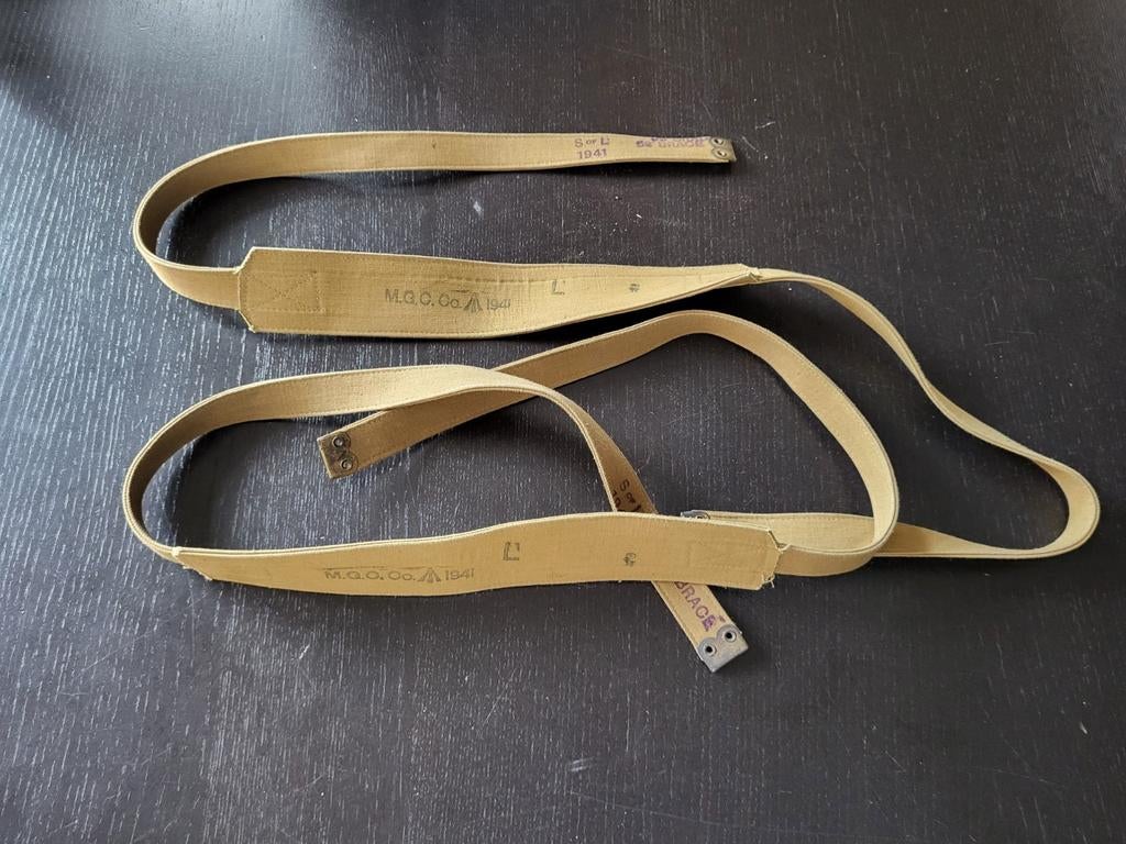 paire de bretelles, GB 2WW, Verzamelen, Militaria | Tweede Wereldoorlog, Ophalen of Verzenden