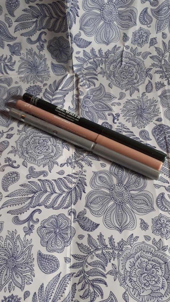 Lot de 3 crayon eye-liner couleur différentes, Enlèvement ou Envoi, Neuf, Vert