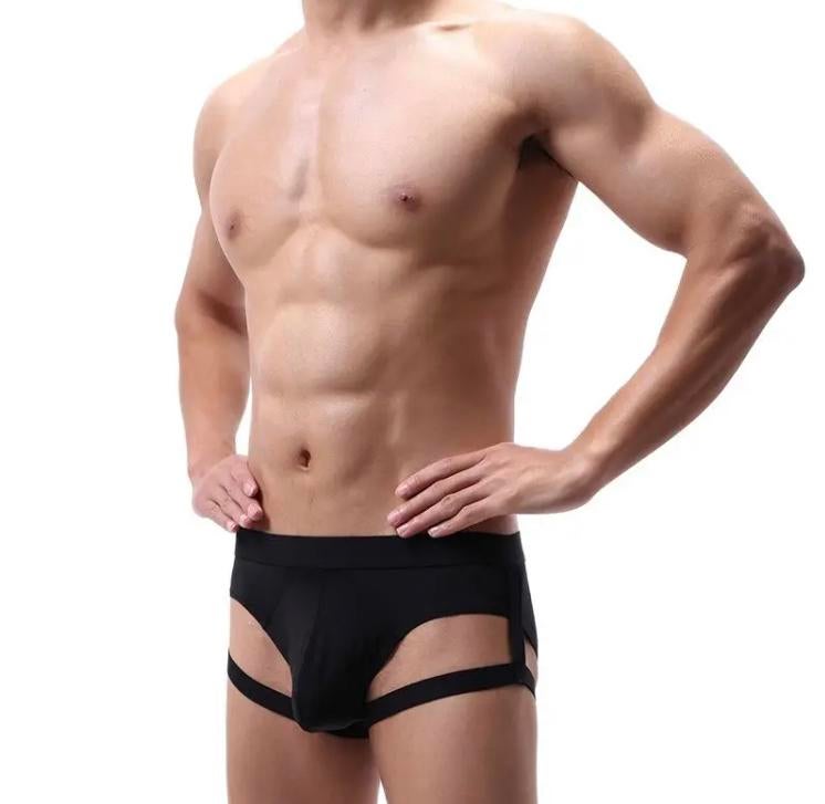 Slip séparé noir taille M, Envoi, Noir, Slip