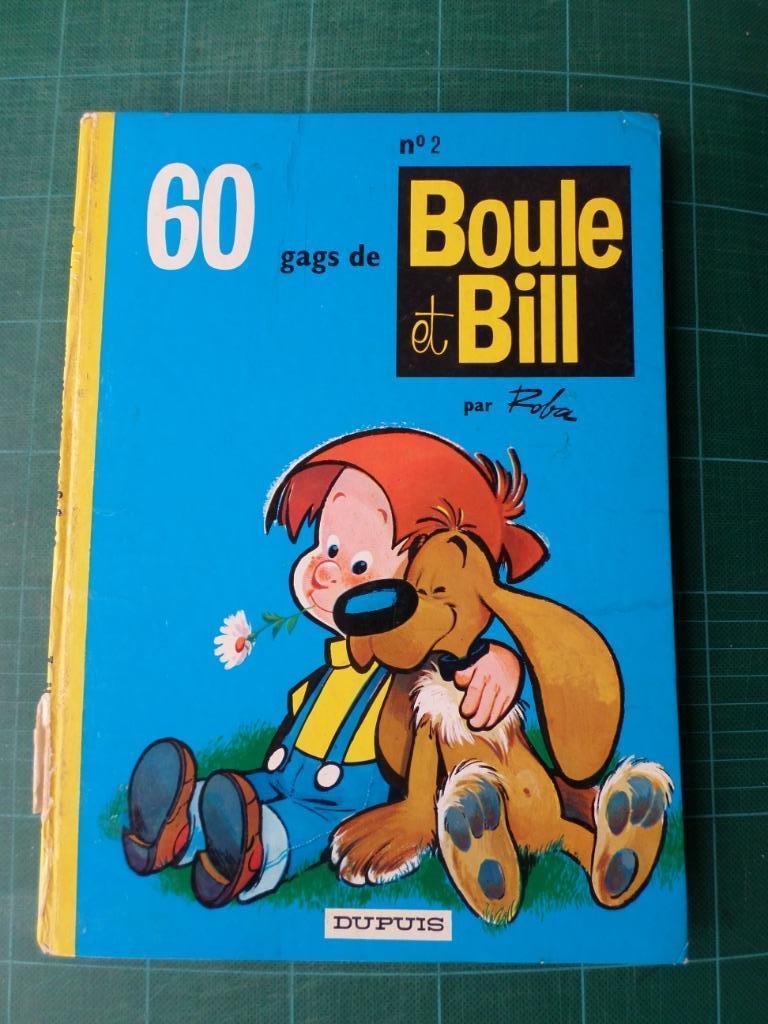 Boule et Bill n 2 – 60 gags de boule et bill – 1975 – 62 p., Livres, BD, Utilisé, Une BD, Enlèvement ou Envoi