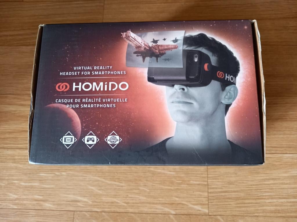 NOUVELLES LUNETTES DE RÉALITÉ VIRTUELLE HOMIDO, Consoles de jeu & Jeux vidéo, Virtual Reality, Enlèvement ou Envoi