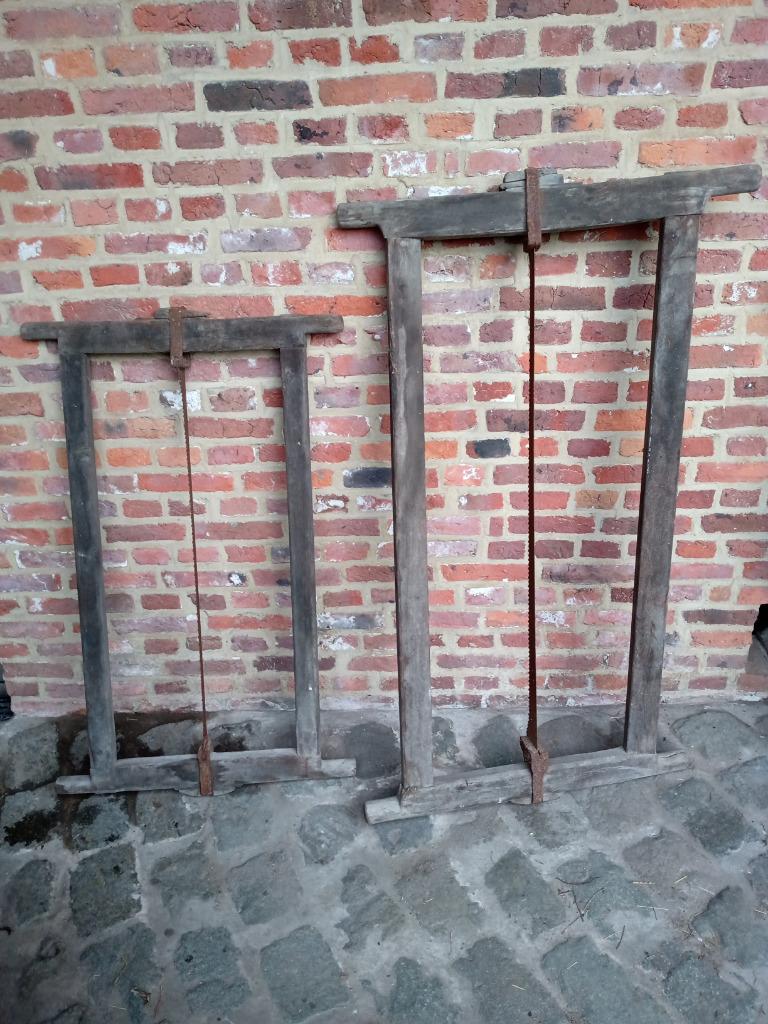 scies à planche anciennes, Enlèvement