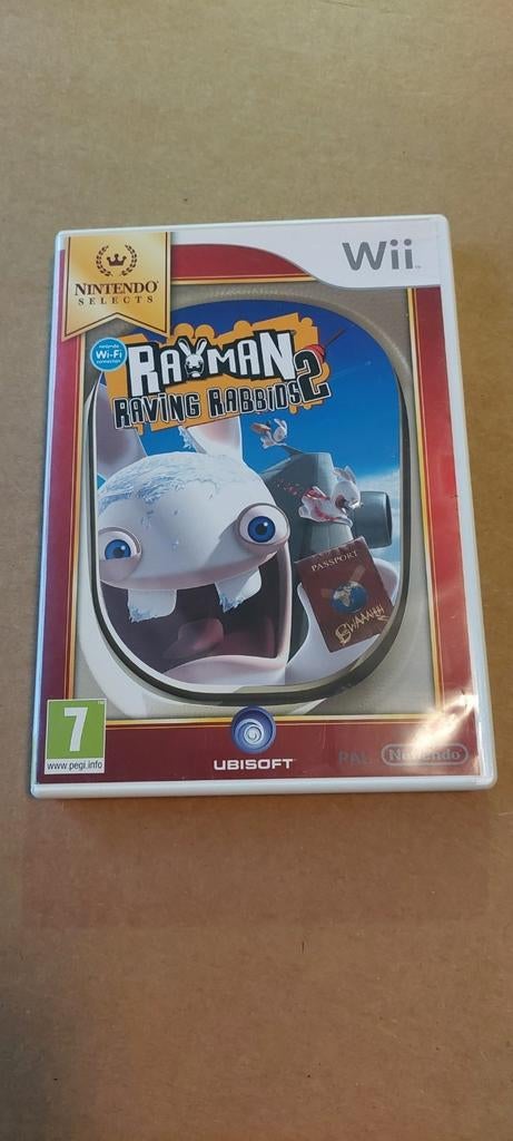 Rayman Raving Rabbids 2 - Nintendo WII, Ophalen of Verzenden, Zo goed als nieuw