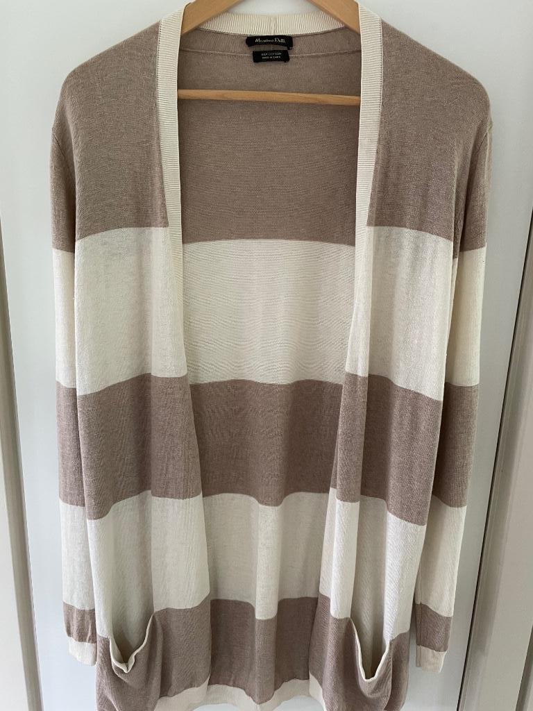 Zomerse gilet van Massimo Dutti, Massimo Dutti, Beige, Maat 42/44 (L), Ophalen of Verzenden