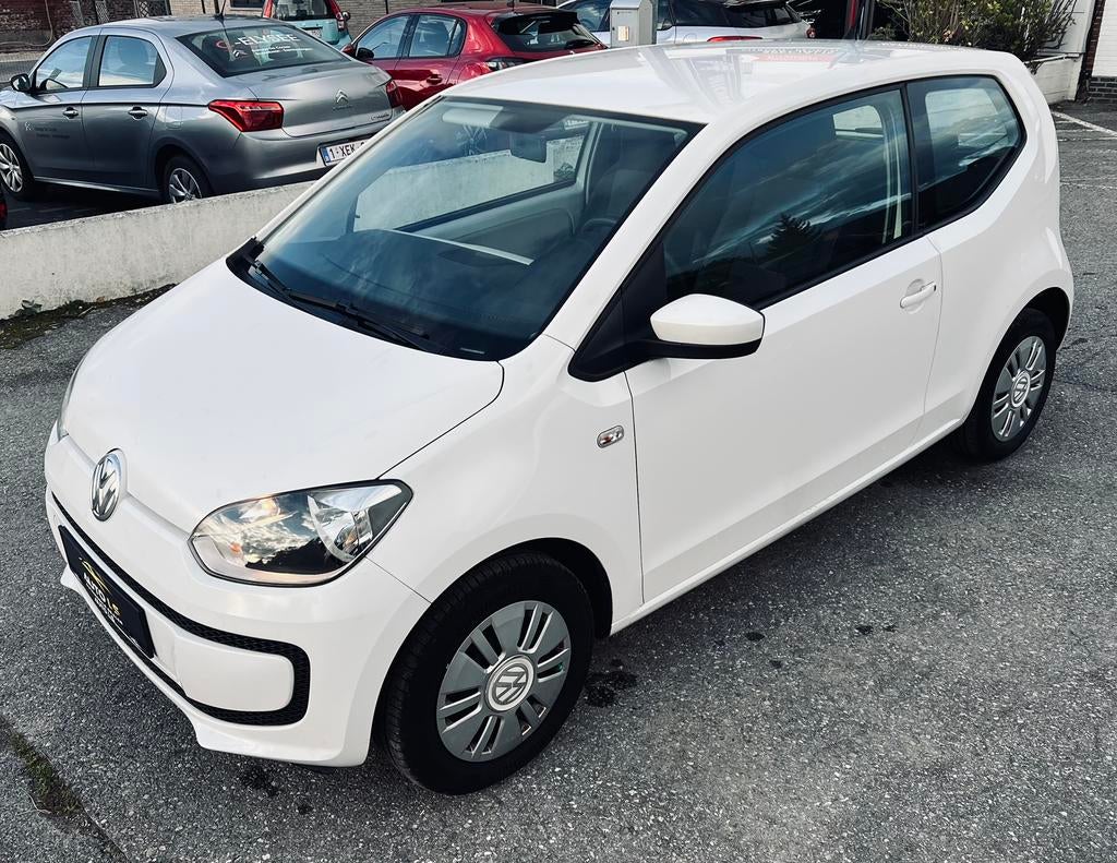 VW UP 1.0 ECO FUEL MOVE ESSENCE CNG, Auto's, Voorwielaandrijving, Stof, 50 kW, Wit