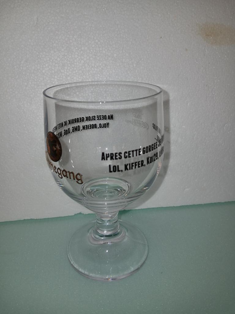 Verre de dégustation 15 cl CHARLES QUINT OMMEGANG, Enlèvement ou Envoi, Comme neuf, Verre ou Verres, Autres marques