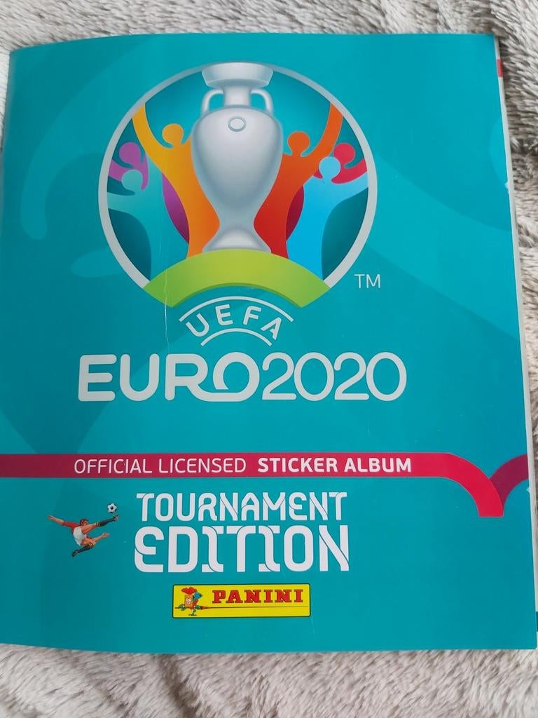 Livre sticker UEFA EURO 2020, Enlèvement ou Envoi, Neuf