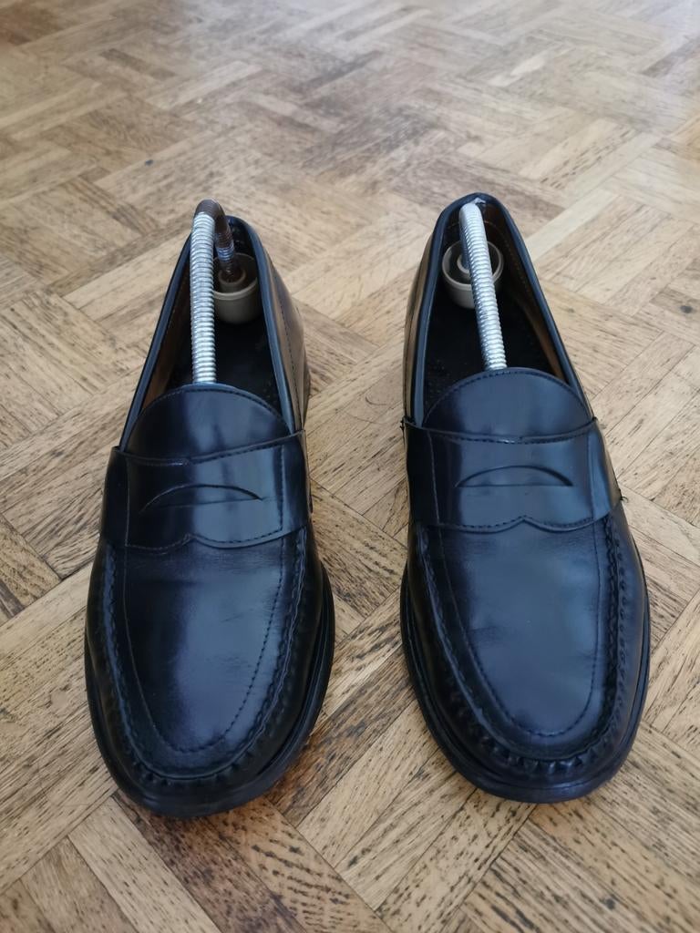 Mocassins sebago, Porté, Noir