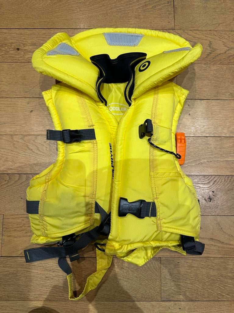 Gilet de sauvetage neil pryde enfant 15-25kg, Enlèvement, Comme neuf