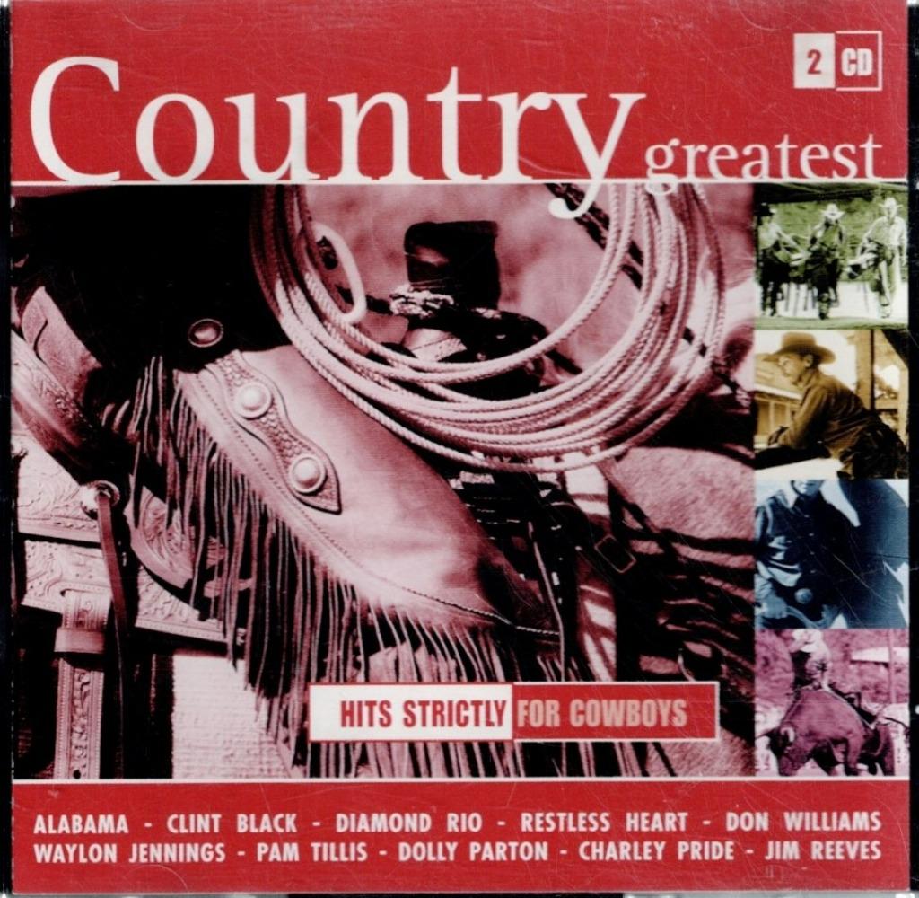 cd   /   Country Greatest - Hits Strictly For Cowboys, Ophalen of Verzenden