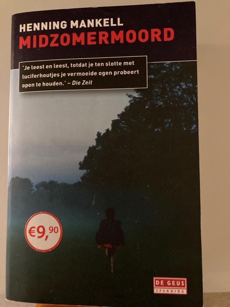 Midzomermoord, Enlèvement, Henning Mankell, Belgique, Comme neuf