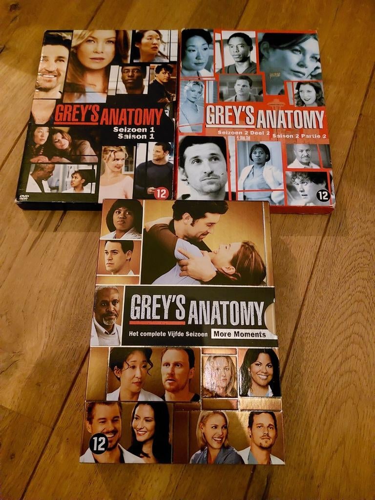 Grey's anatomy seizoen 1,2 en 5, Ophalen of Verzenden, Zo goed als nieuw