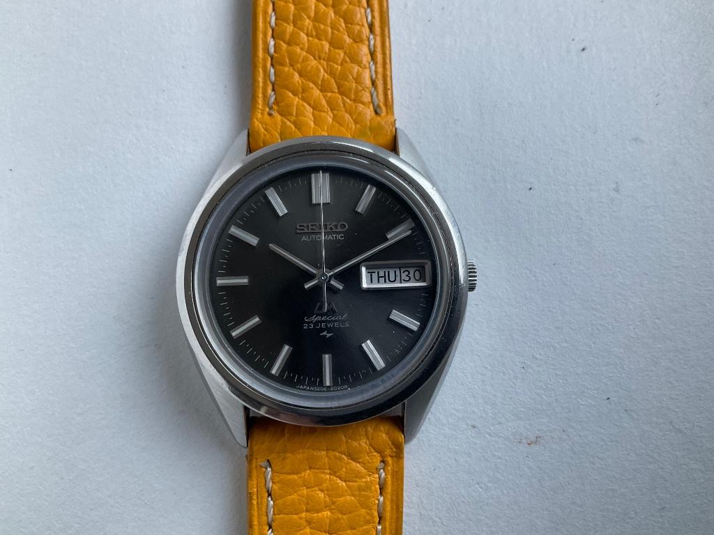 Vintage Seiko Lordmatic 5206, Bijoux, Sacs & Beauté, Montres | Anciennes | Antiquités, Montre-bracelet, Seiko, Enlèvement ou Envoi