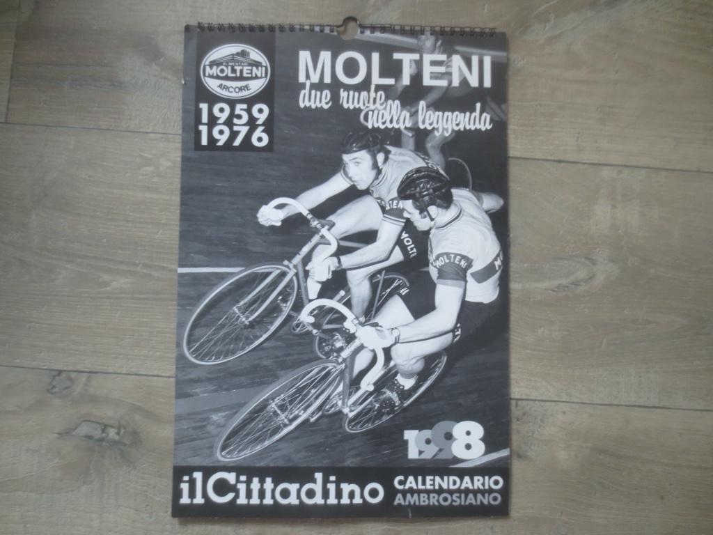 wielerkalender  1998 team molteni  eddy merckx, Verzamelen, Verzenden, Gebruikt