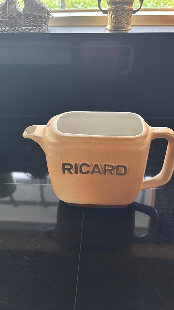 Cruche en céramique Vintage Ricard, Collections, Enlèvement ou Envoi