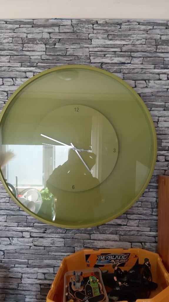 Wandklok salt&pepper 60cm, Ophalen, Zo goed als nieuw, Analoog, Wandklok
