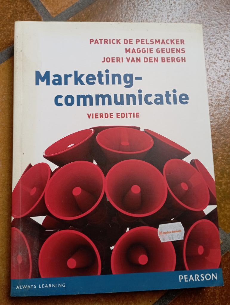 620) marketingcommunicatie ( patrick, maggie , joeri ), Ophalen of Verzenden, Gelezen