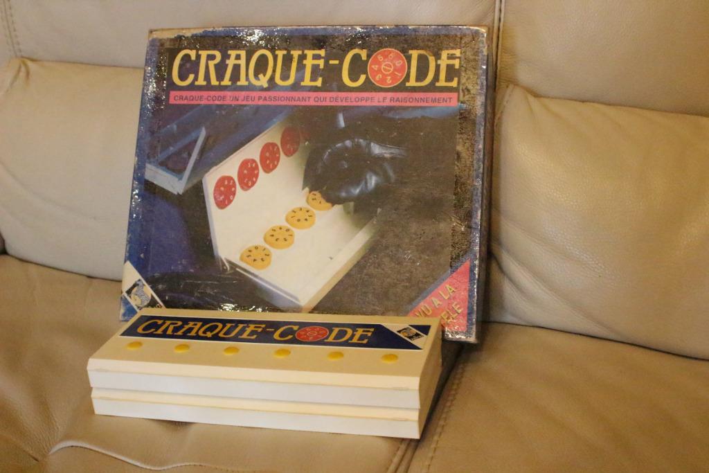 Jeu vintage "Craque Code", Enlèvement, Autres types