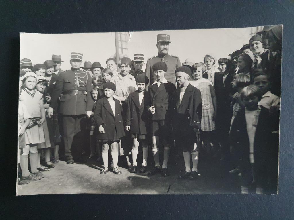 Carte Photo Gendarme Police Luxembourgeois (9x14cm), Audio, Tv en Foto, Ophalen of Verzenden