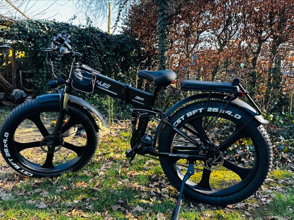 Fat bike électrique pliable 1000w 100a super cool et robuste, Neuf, Autres marques, 50 km par batterie ou plus, 59 cm ou plus
