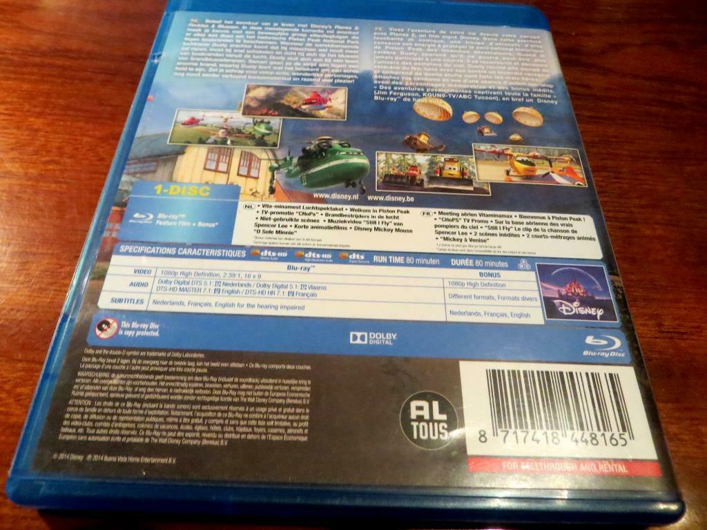 DISNEY - BLU-RAY - PLANES 2 MISSION CANADAIR, Verzenden, Overige figuren, Gebruikt, Overige typen