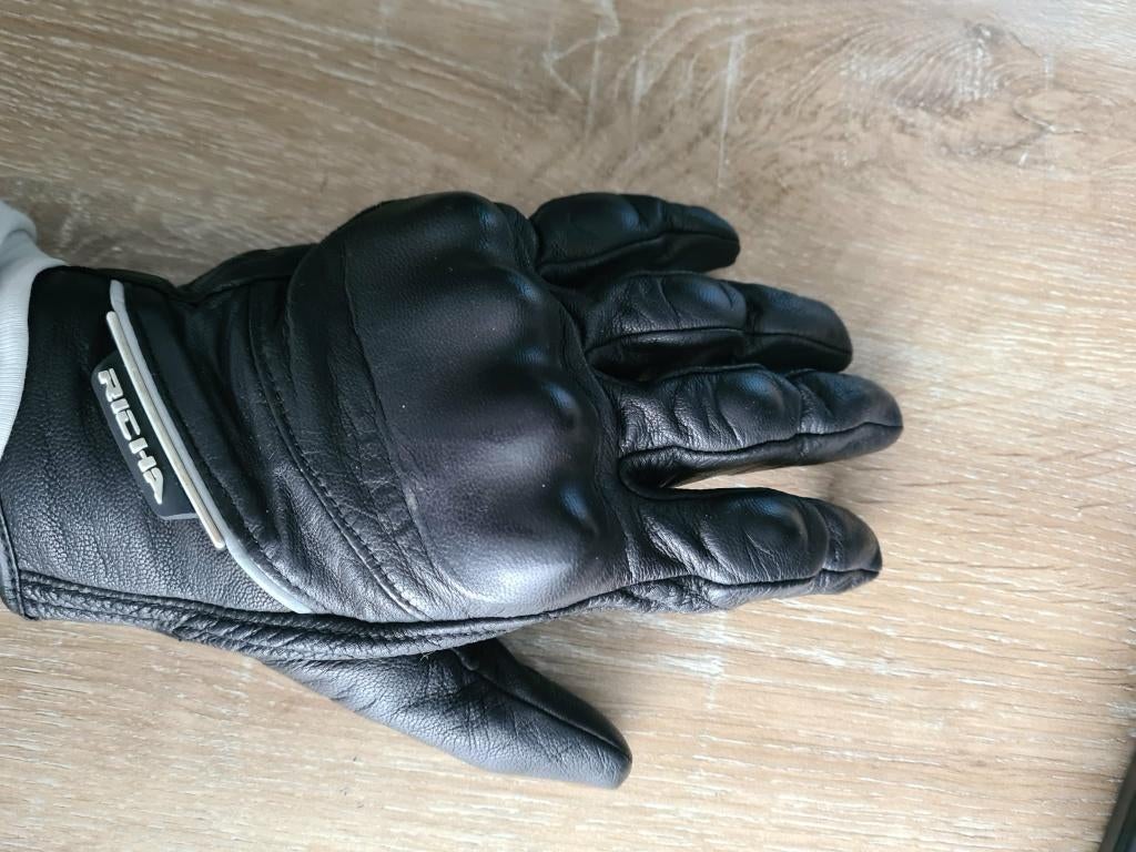 Lederen dames motorhandschoenen maat M - Richa, Motoren, Ophalen, Nieuw zonder kaartje, Richa, Dames