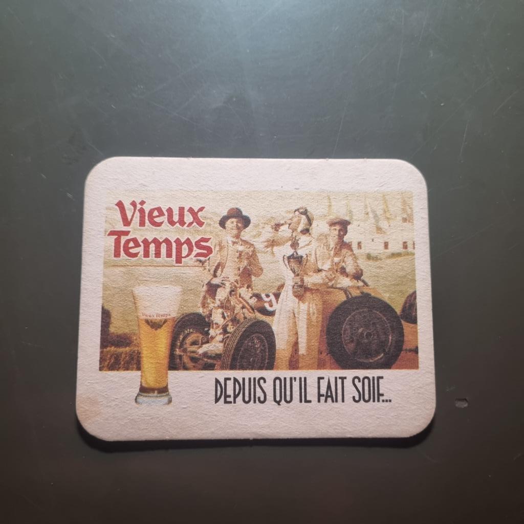 Sous Bock Vieux-Temps (modèle 13), Enlèvement ou Envoi, Utilisé, Sous-bock, Autres marques
