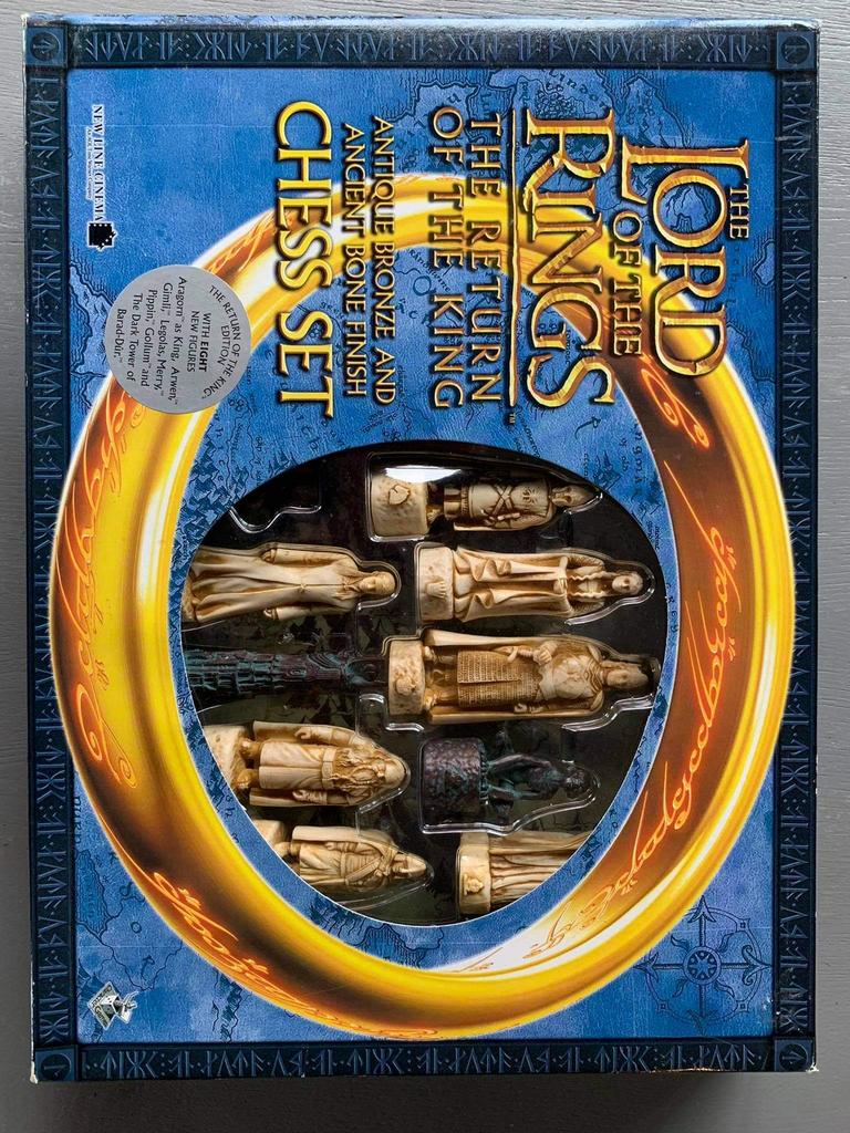 Schaakspel: The Lord of the Rings - The Return of the King, Verzamelen, Ophalen of Verzenden, Zo goed als nieuw, Spel