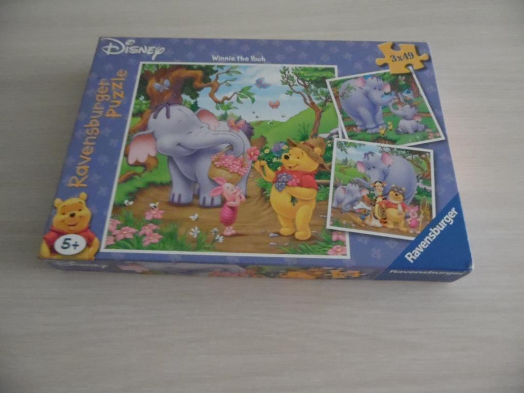 WINNIE L'OURSON       3X49    PIÈCES, Enlèvement ou Envoi, 10 à 50 pièces, Comme neuf, 4 à 6 ans