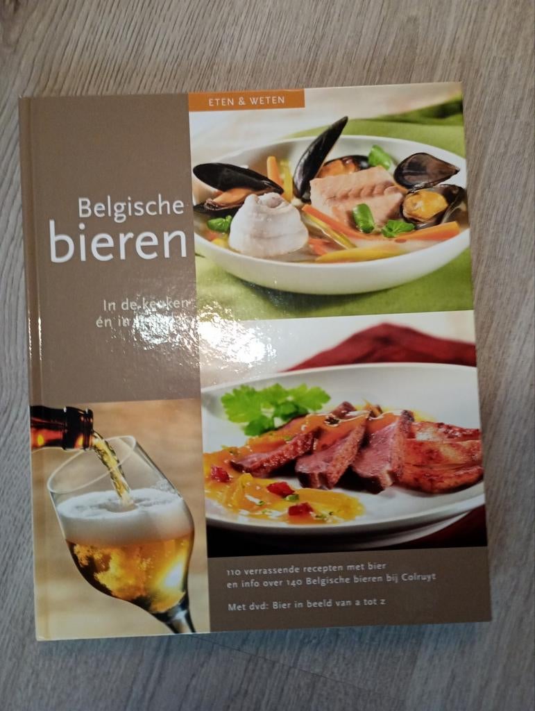 Belgische bieren, Boeken, Kookboeken, Ophalen of Verzenden, Zo goed als nieuw