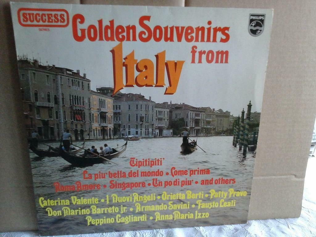 VINYL LP - GOLDEN SOUVENIRS FROM ITALY, CD & DVD, Vinyles | Compilations, Enlèvement ou Envoi, 12 pouces, Musique du monde