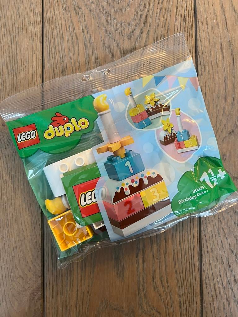 Lego 30330 Duplo - Verjaardagstaart, Enlèvement ou Envoi, Neuf, Ensemble complet, Duplo