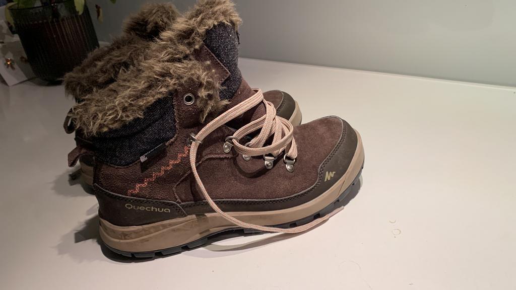 Sneeuwlaarzen maat 37, Kleding | Dames, Ophalen, Bruin, Snowboots, Zo goed als nieuw