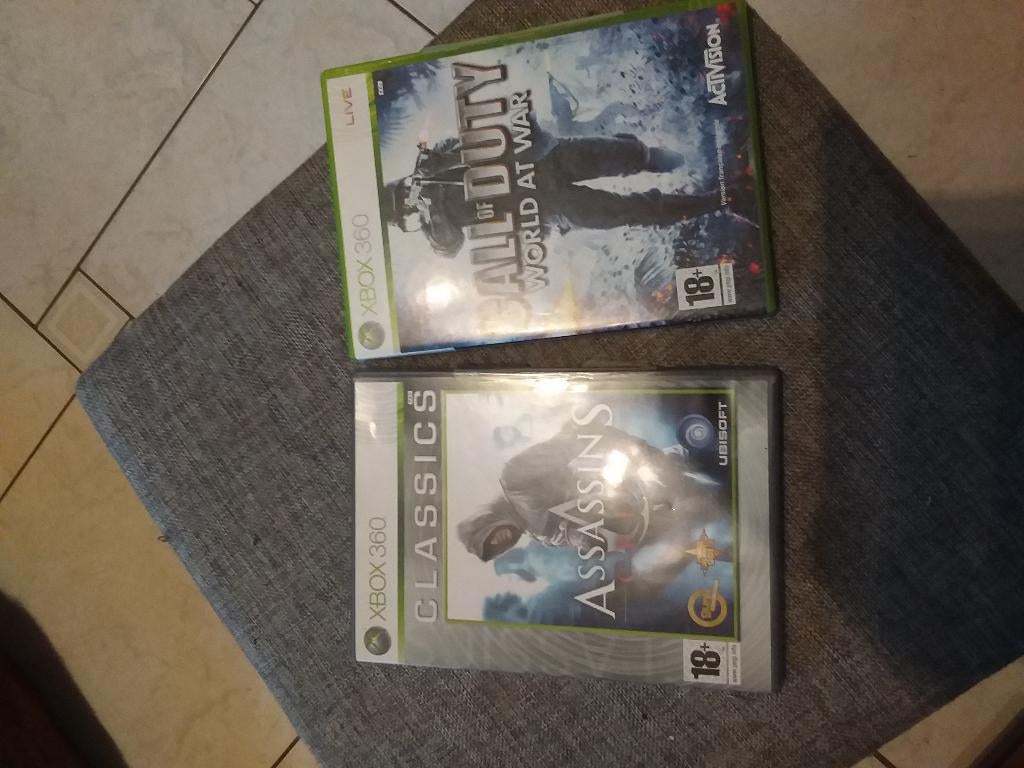 Lot 2 jeux xbox360, Consoles de jeu & Jeux vidéo, Jeux | Xbox 360, Enlèvement ou Envoi, 2 joueurs, Aventure et Action, Utilisé