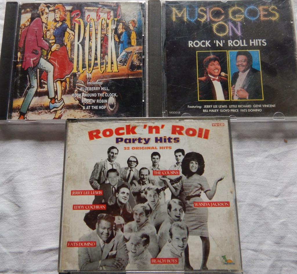 Lot de 4 CD - Rock 'N' Roll., Enlèvement ou Envoi, Utilisé