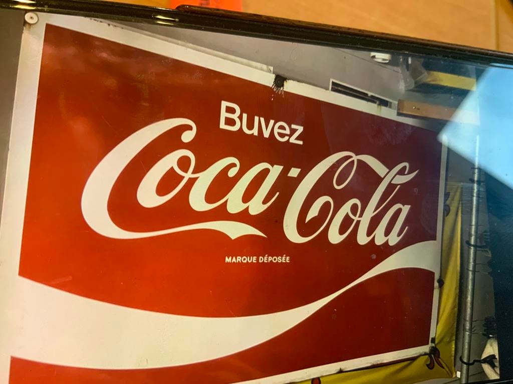 Coca cola bord, Verzamelen, Merken en Reclamevoorwerpen, Ophalen