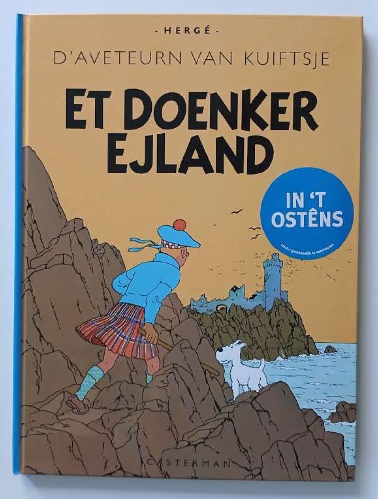 BD Tintin L'ile Noire en ostendais EO Hergé 2007 TTB, Une BD, Enlèvement ou Envoi, Neuf, Hergé