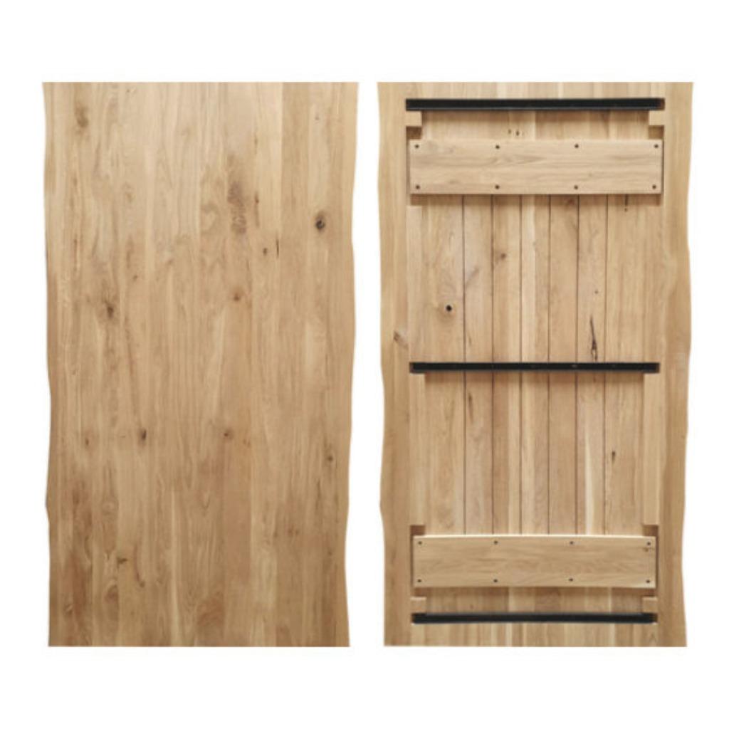 Eiken eettafel 200x100 cm | Massief eiken | eettafel | ACTIE, Huis en Inrichting, Tafels | Eettafels, Ophalen, Eikenhout, Nieuw