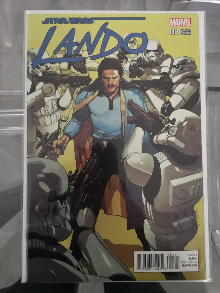Star Wars : Lando #1 Leinil Francis Yu (1:25) variant, Eén comic, Ophalen of Verzenden, Nieuw