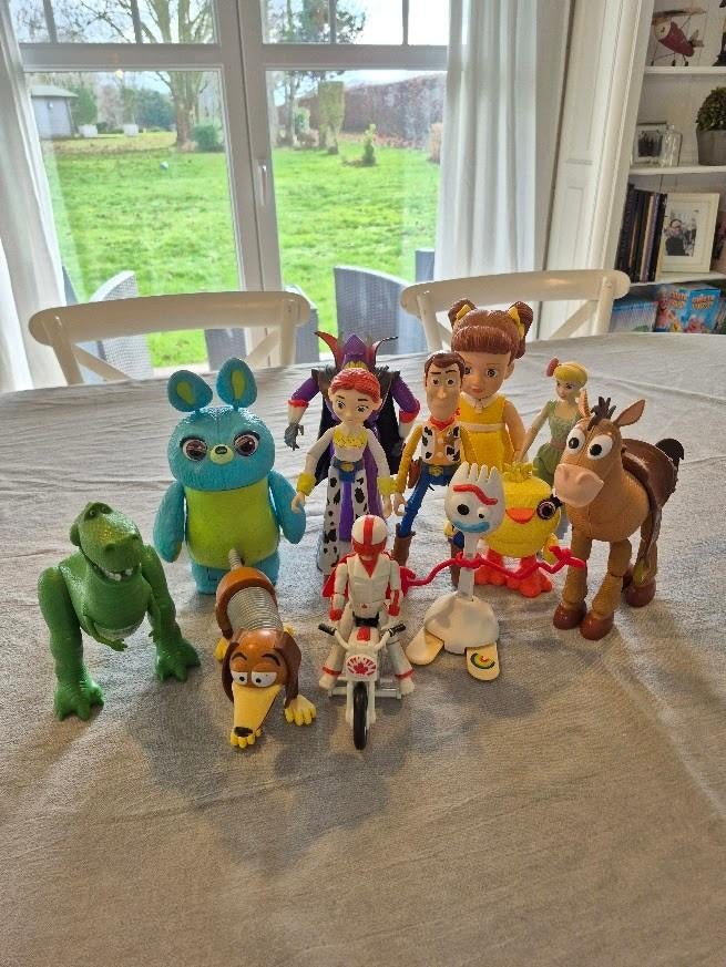 Toys story figurines 30 cm lot complet, Kinderen en Baby's, Speelgoed | Actiefiguren, Zo goed als nieuw, Ophalen of Verzenden