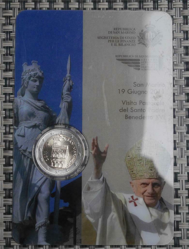 2 euro Saint- Marin 2011, Envoi, Saint-Marin, 2 euros, Série