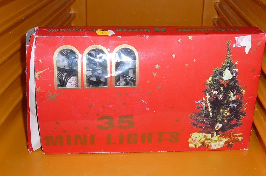 Vintage kerstverlichting (doos 11), Ophalen of Verzenden