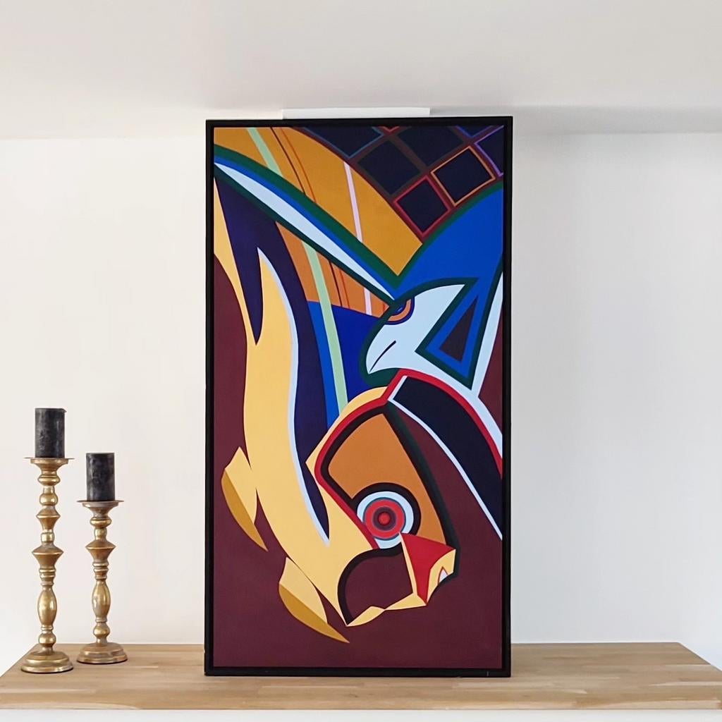 Peinture de Roland Lavianne, Antiquités & Art, Enlèvement ou Envoi