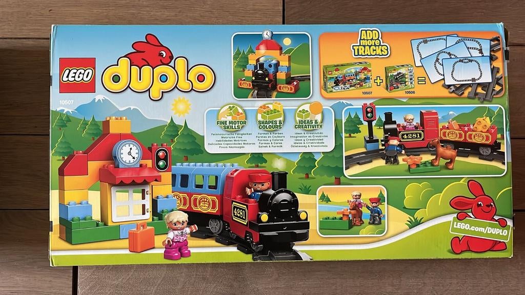 Lego DUPLO Mijn eerste treinset 10507, Ophalen, Zo goed als nieuw, Duplo