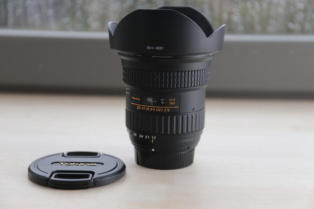 TOKINA AT-X 17-35 mm F4 PRO FX-objectief NIKON-vatting (FX), Ophalen, Gebruikt, Groothoeklens, Zoom