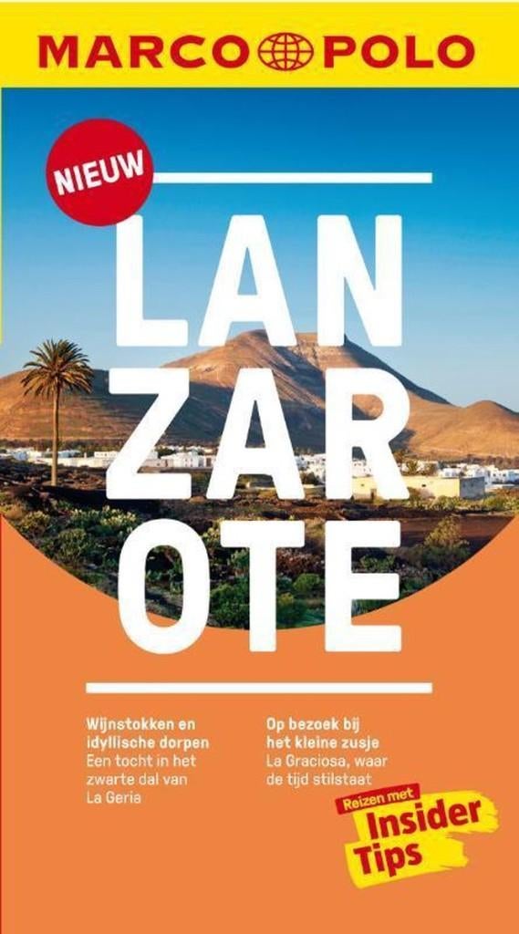 Marco Polo NL Reisgids Lanzarote, Boeken, Reisgidsen, Marco Polo, Ophalen of Verzenden